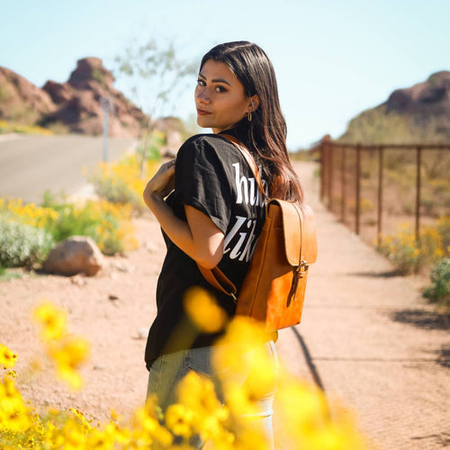 best leather backpack purse