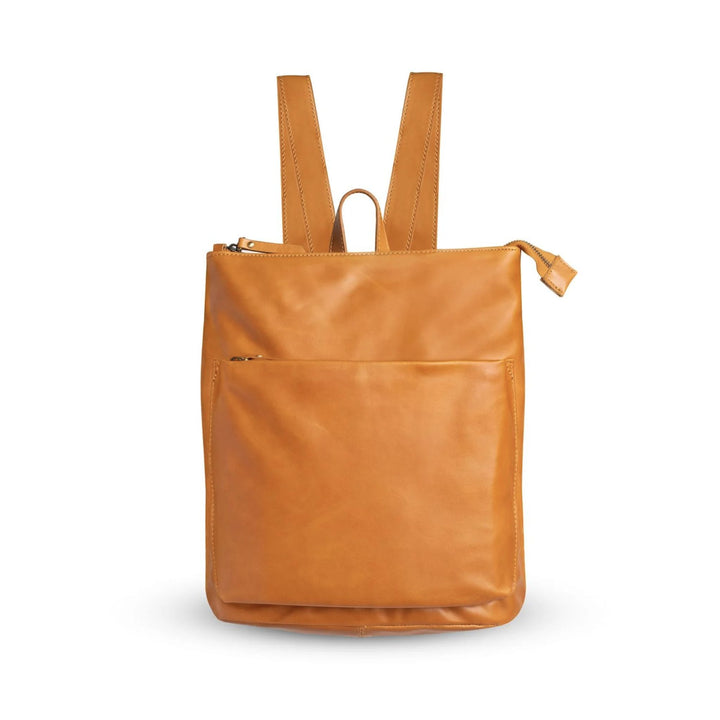 The Addison Full-Grain Leather Backpack, Fits Laptop