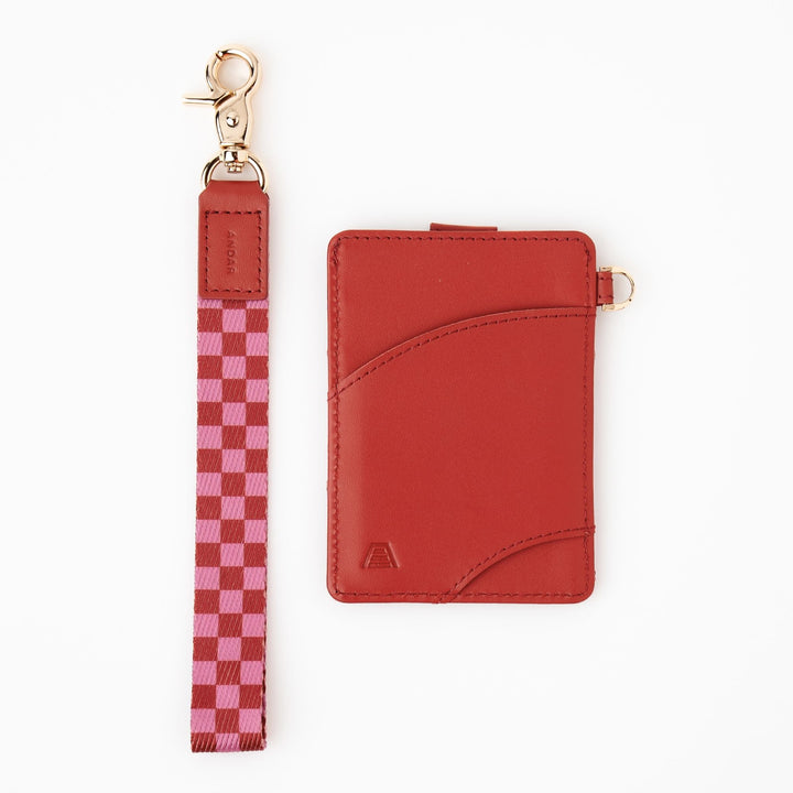 Red/Pink Checkered