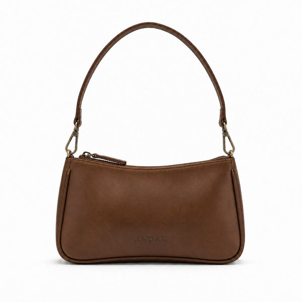 The Avery shoulder bag in Timber