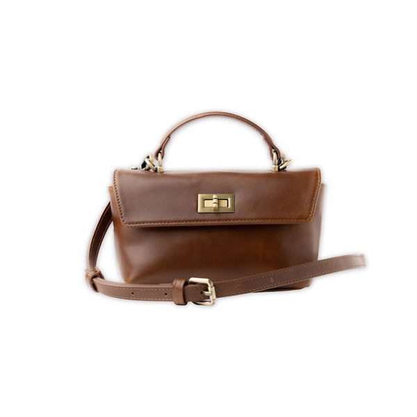 The Camille handbag in Timber, size Original