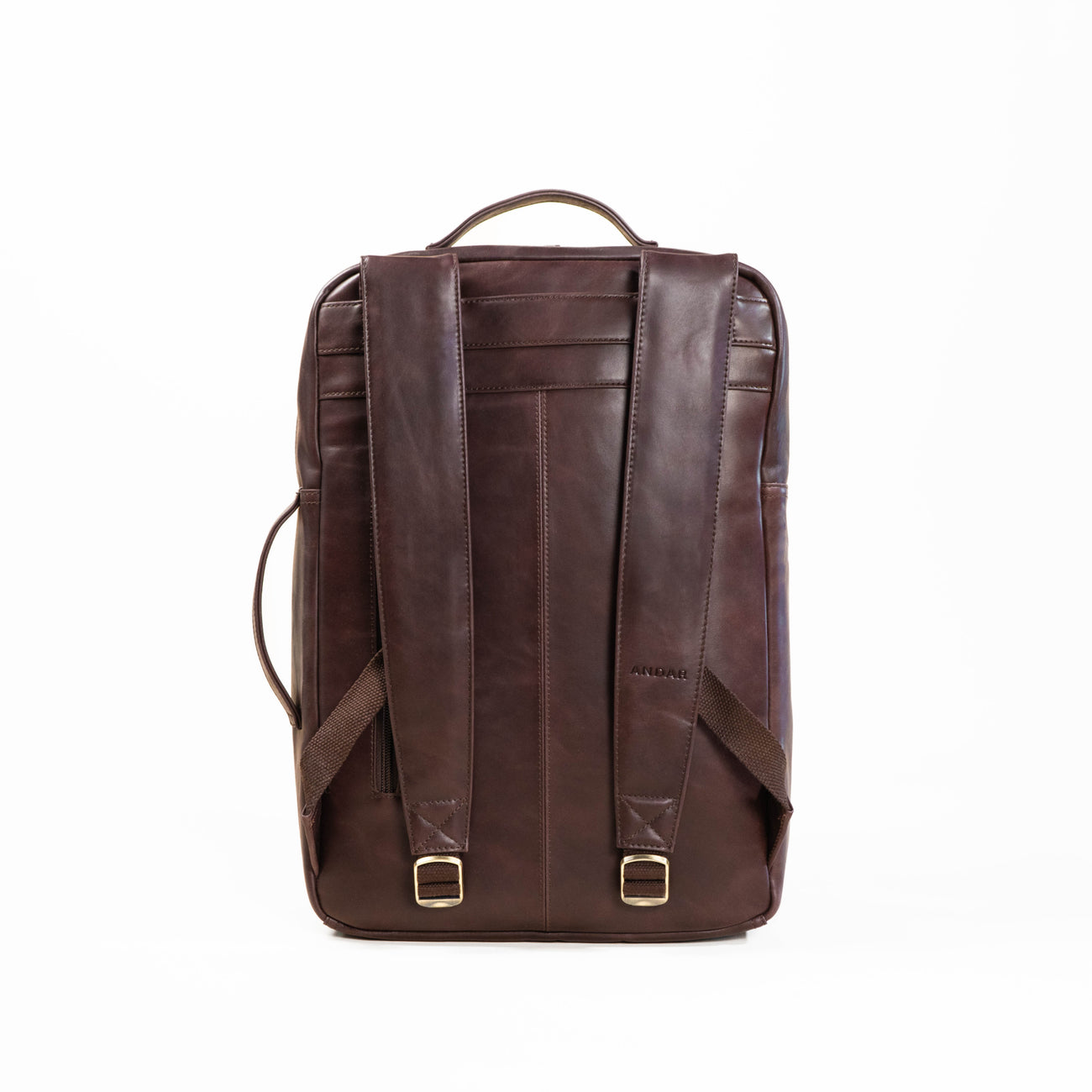 ayssan leather magnolia quilted backpack Leather Laptop Backpack | The Manhattan