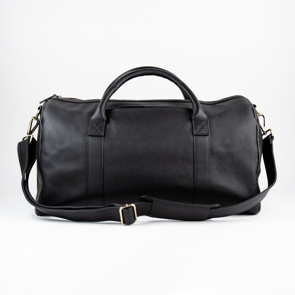 The Memphis weekender duffle in Black Togo