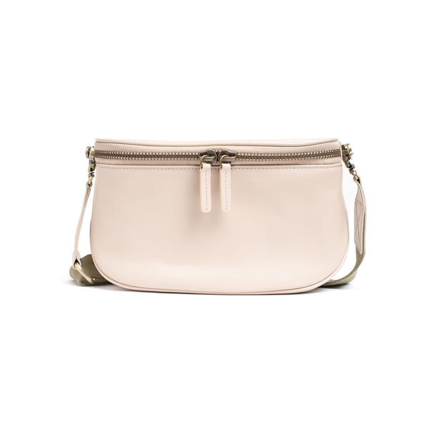 The Waymaker crossbody bag in Crema, size Original, front view