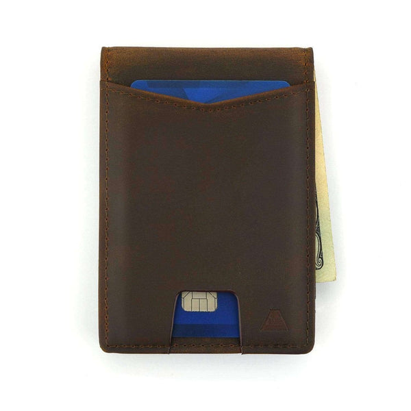 Fossil Ward Men’s RFID Blocking Flip ID Bifold Wallet Genuine Leather  Billfold
